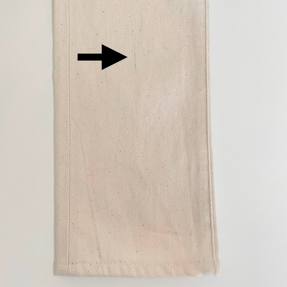 NWT Imogene + Willie James Jean Slim Straight Natural Seeded Selvedge Denim 25 - Picture 11 of 16